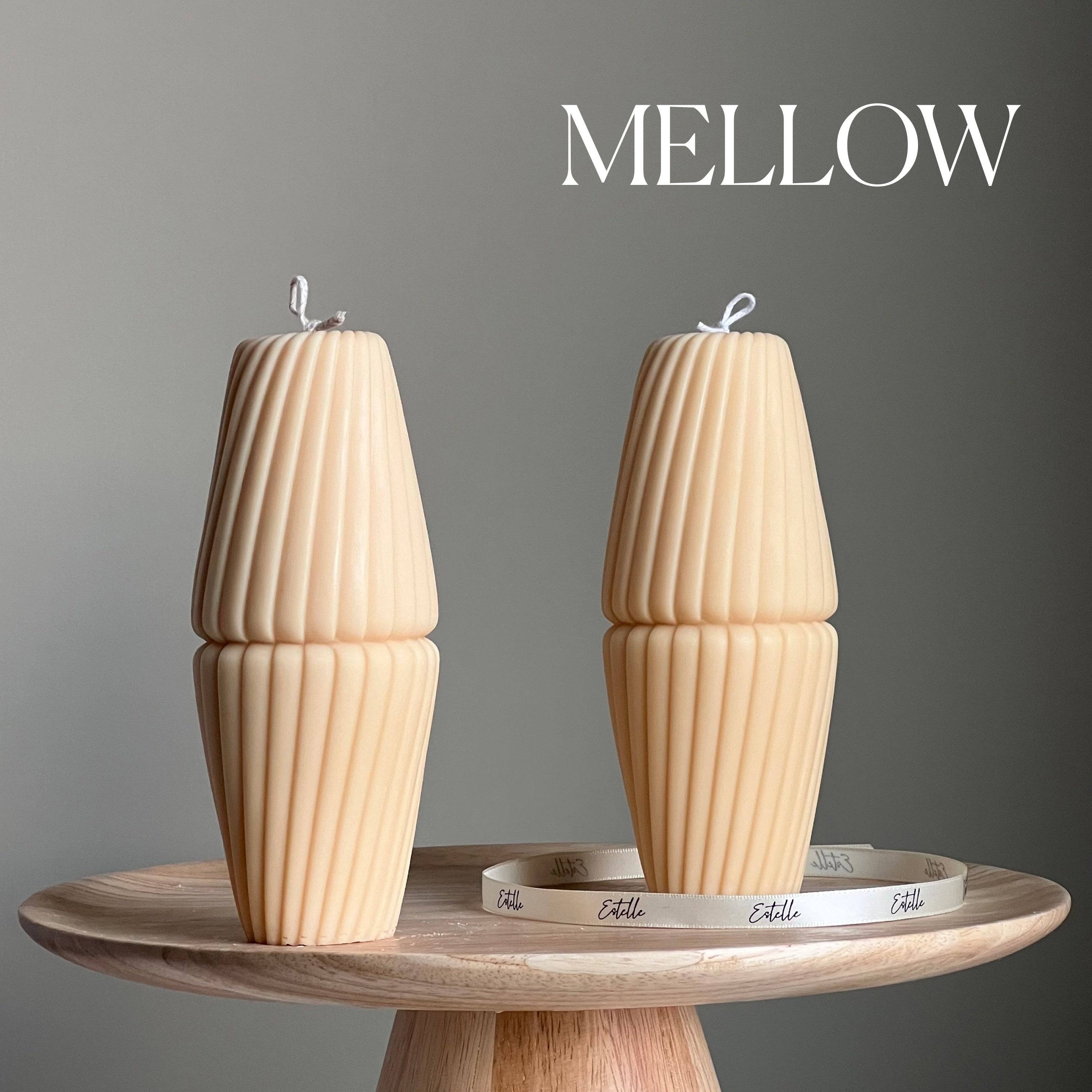 Geometric Pillar Candle