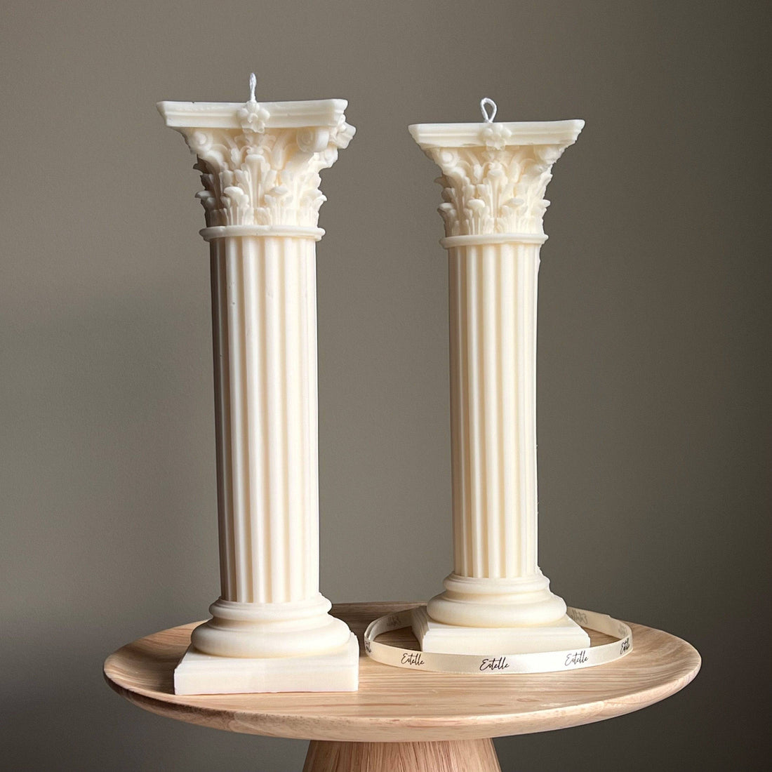 Huge Greek Column Candle