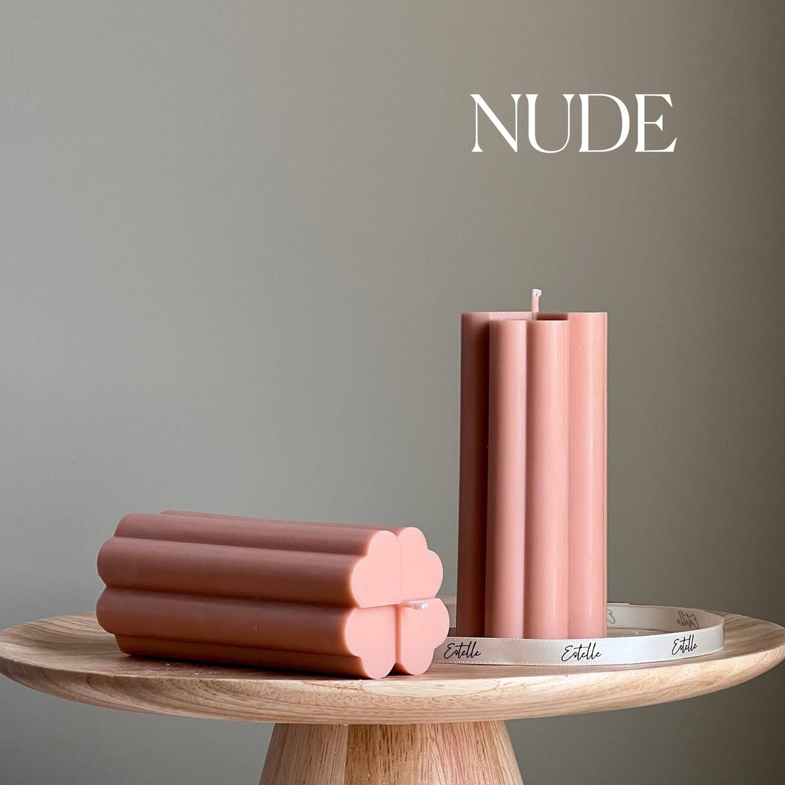 Lucky Leave Pillar Candle