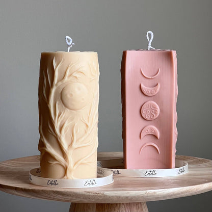 Tree Pillar Candle