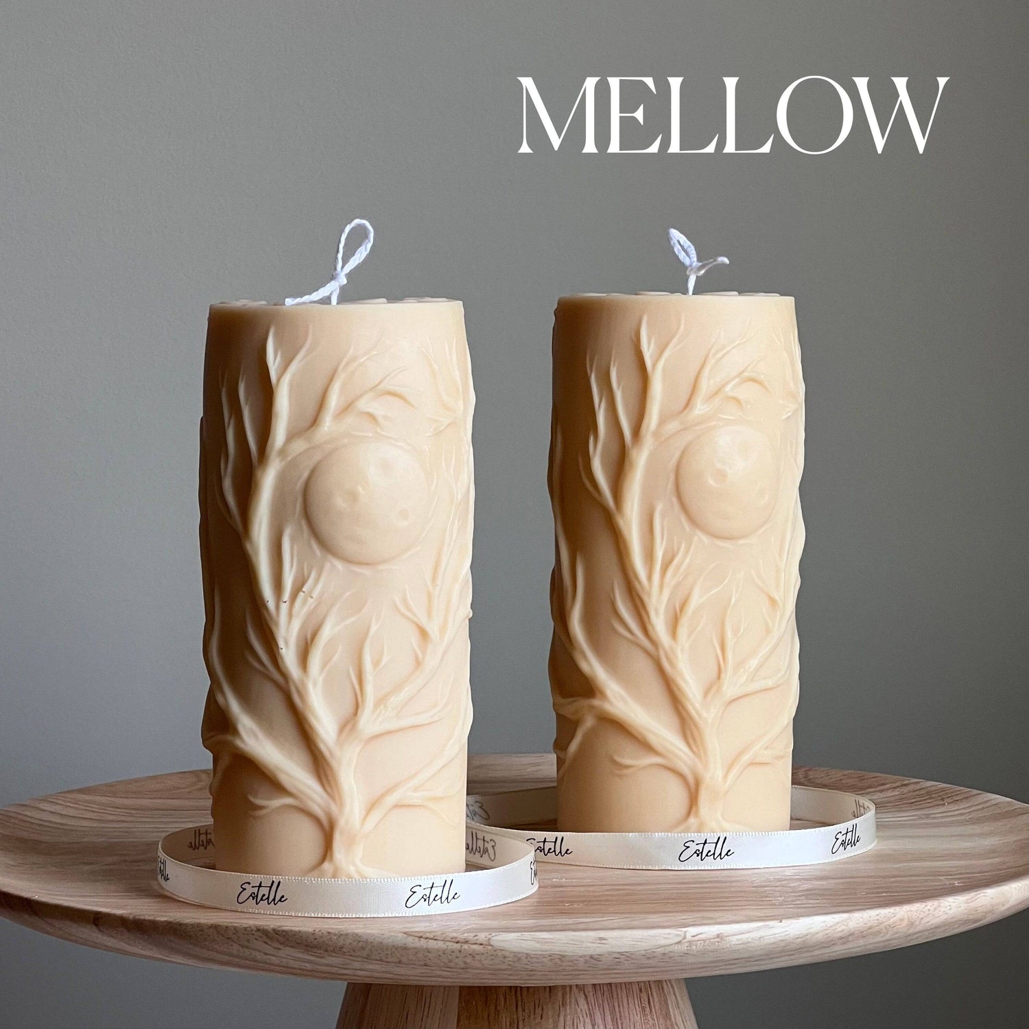 Tree Pillar Candle