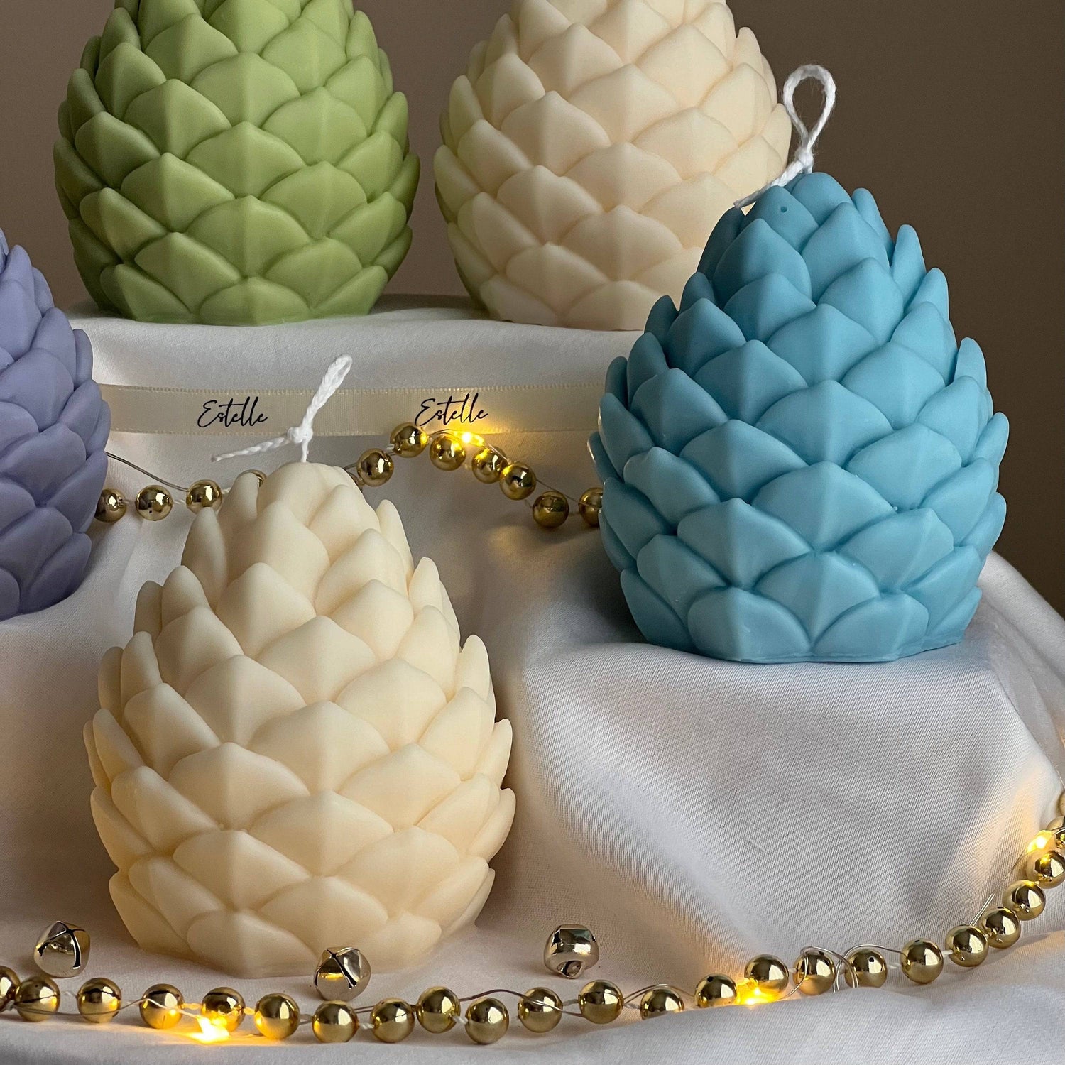 Pine Cone Candle