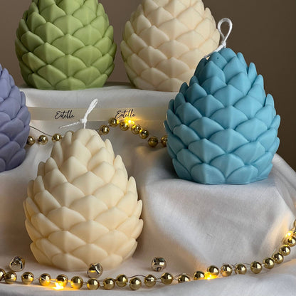 Pine Cone Candle