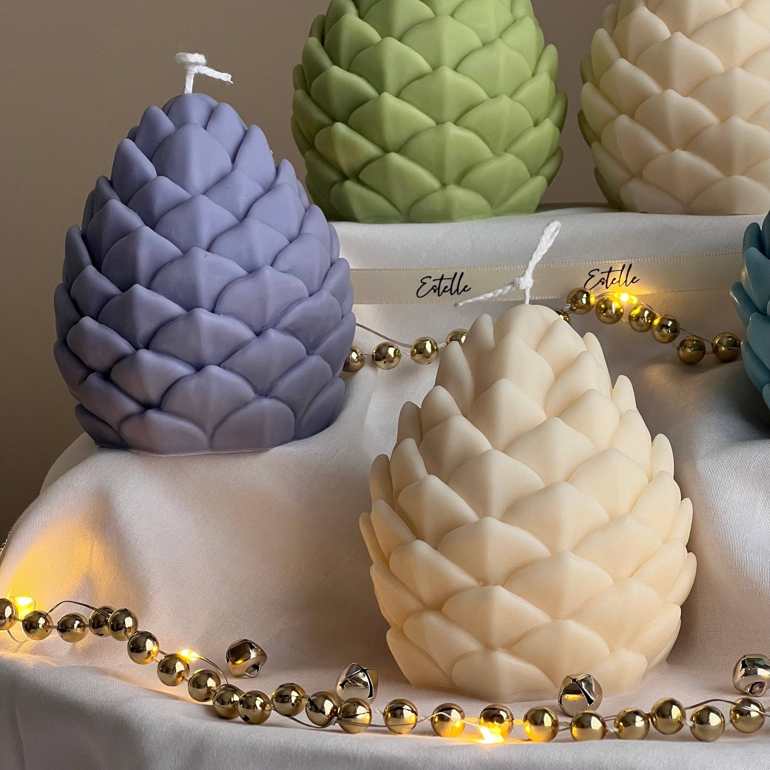 Pine Cone Candle