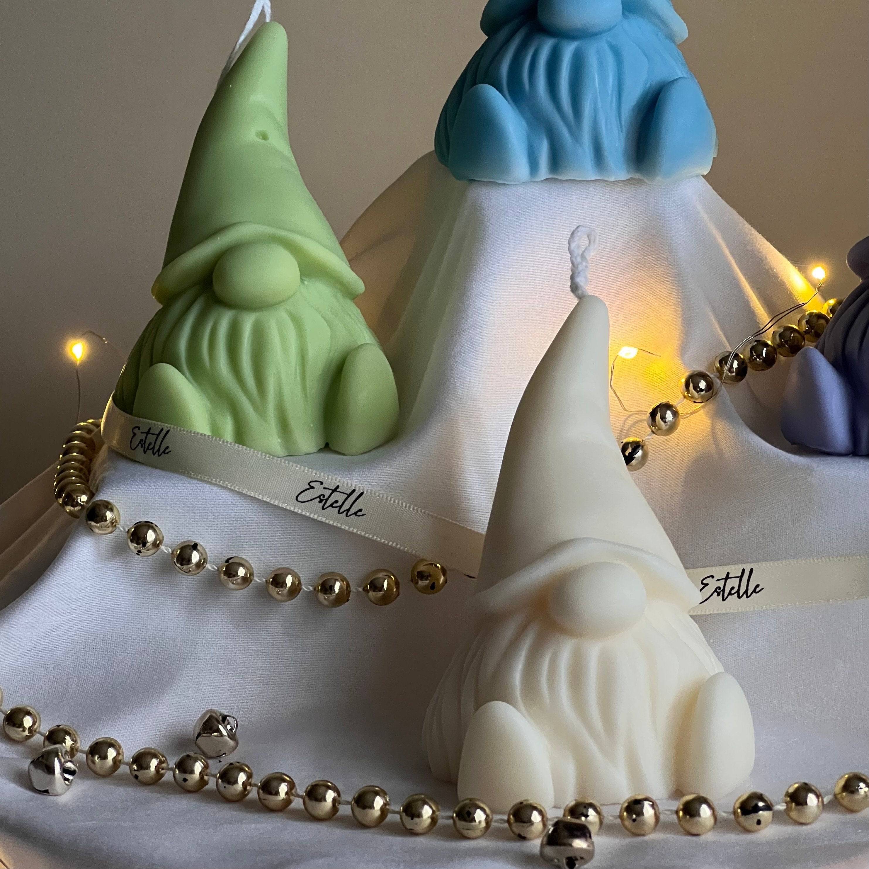 Sitting Gnome Candle