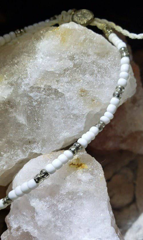 Savaya Anklet | Handmade in Bali | Shell Bead Ankle Bracelet