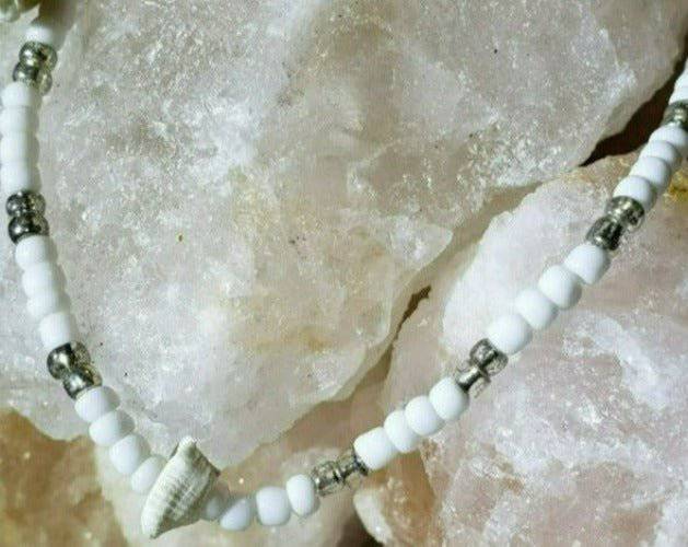 Savaya Anklet | Handmade in Bali | Shell Bead Ankle Bracelet