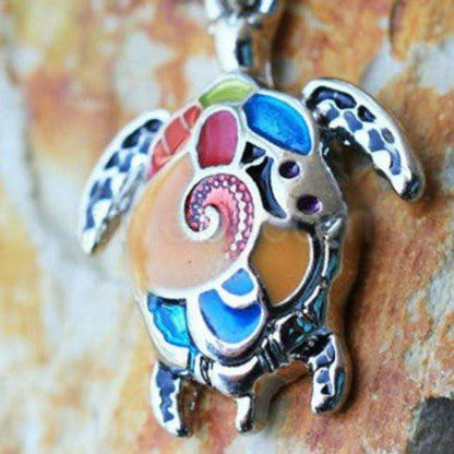 316L Stainless Steel Aloha Sea Turtle Dangle Navel Ring