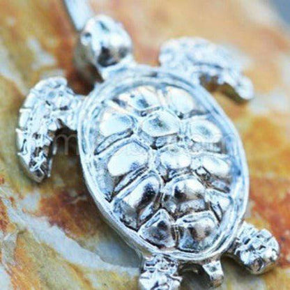 316L Stainless Steel Sea Turtle Navel Ring