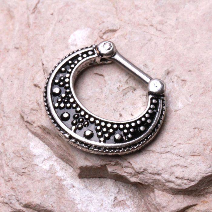 Vintage Style Septum Clicker