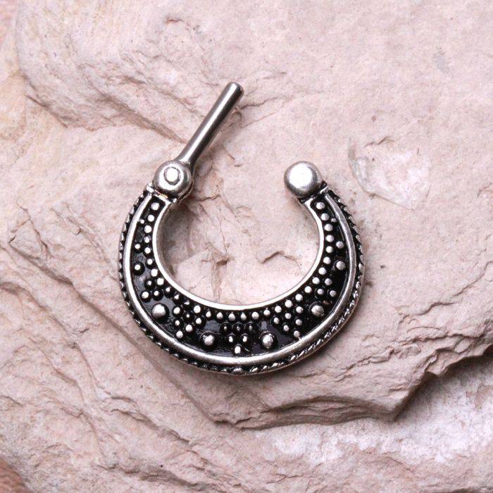 Vintage Style Septum Clicker