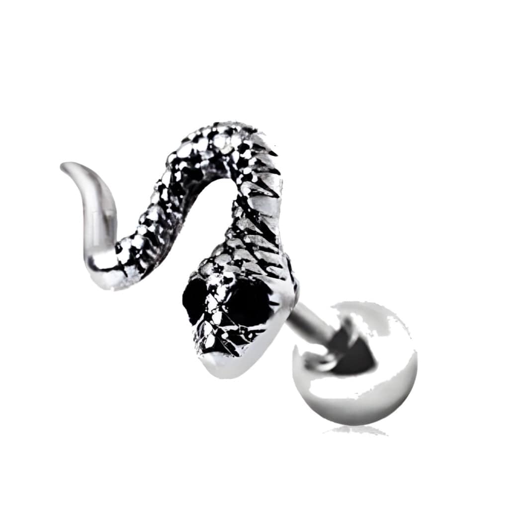 316L Surgical Steel Cute Baby Snake Cartilage Earring