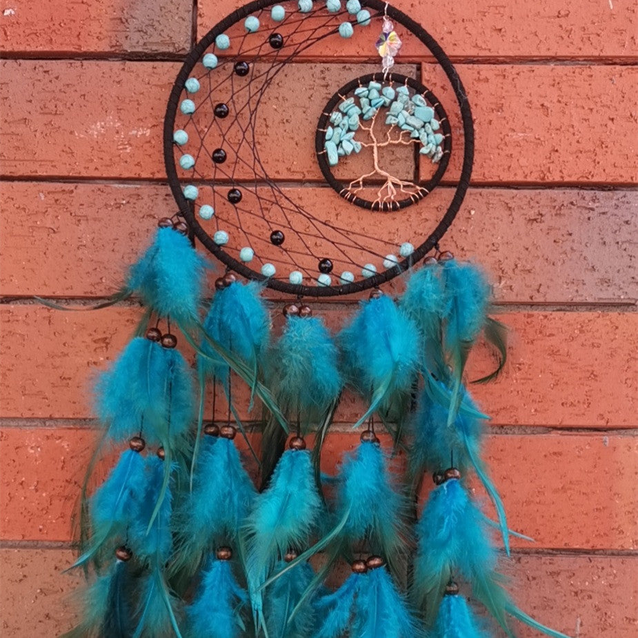 Tree Of Life Feather Home Decor Dream Catcher Wall Mount - HartCentered