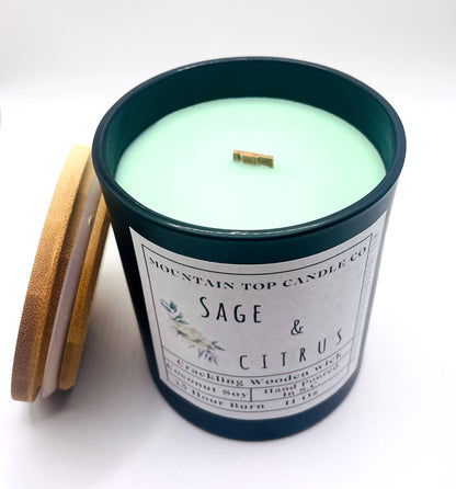 Sage &amp; Citrus Woodwick - HartCentered