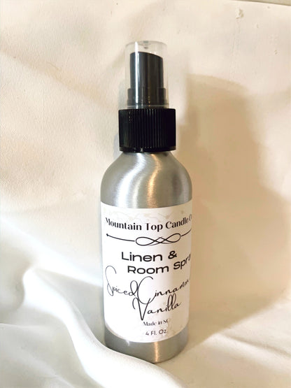 Spiced Cinnamon &amp; Vanilla | Linen &amp; Room Spray - HartCentered