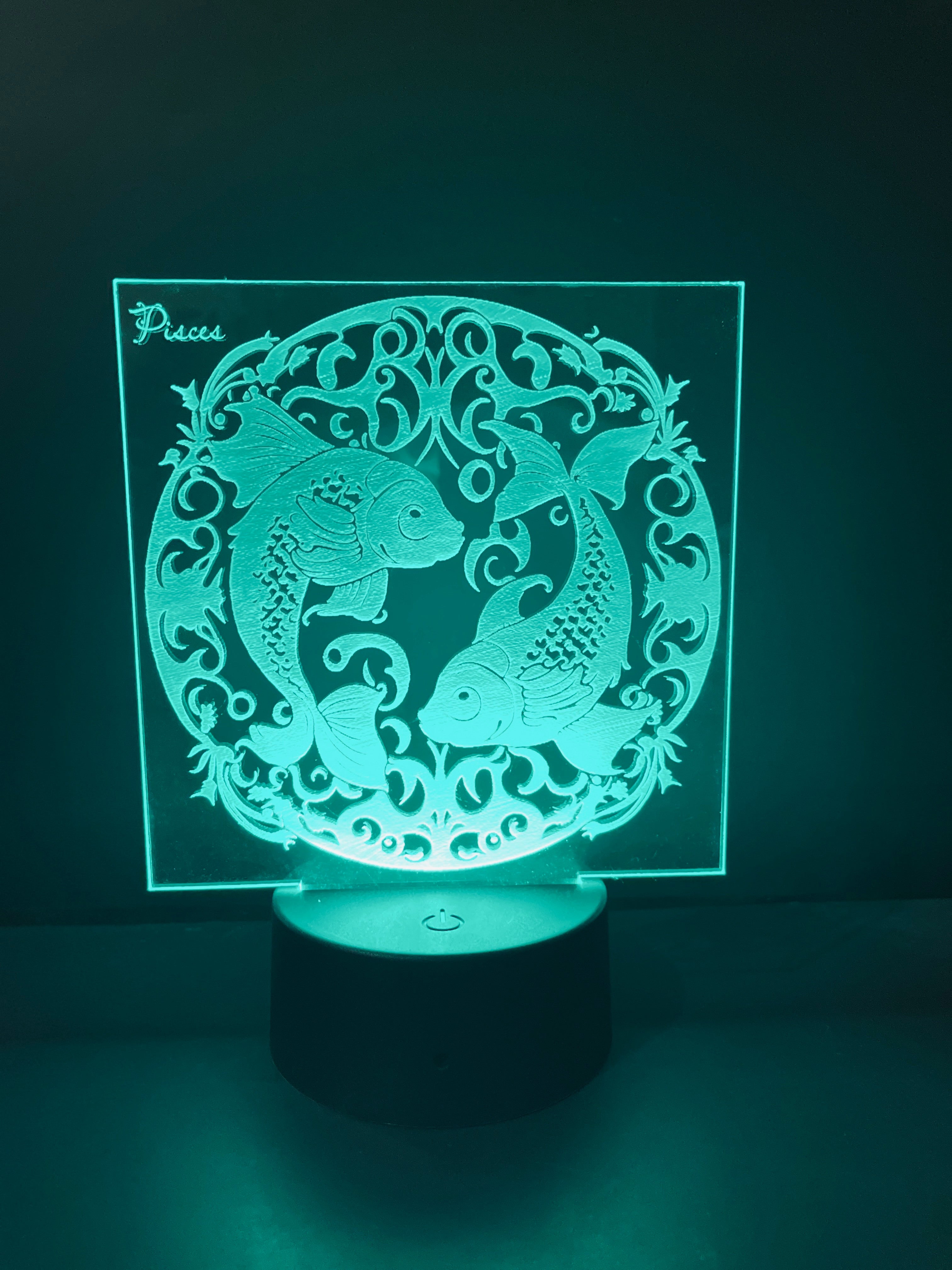 Zodiac Light - Pisces - HartCentered