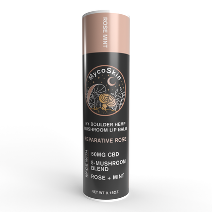 Reparative Rose 50mg CBD + Mushroom Lip Balm-2