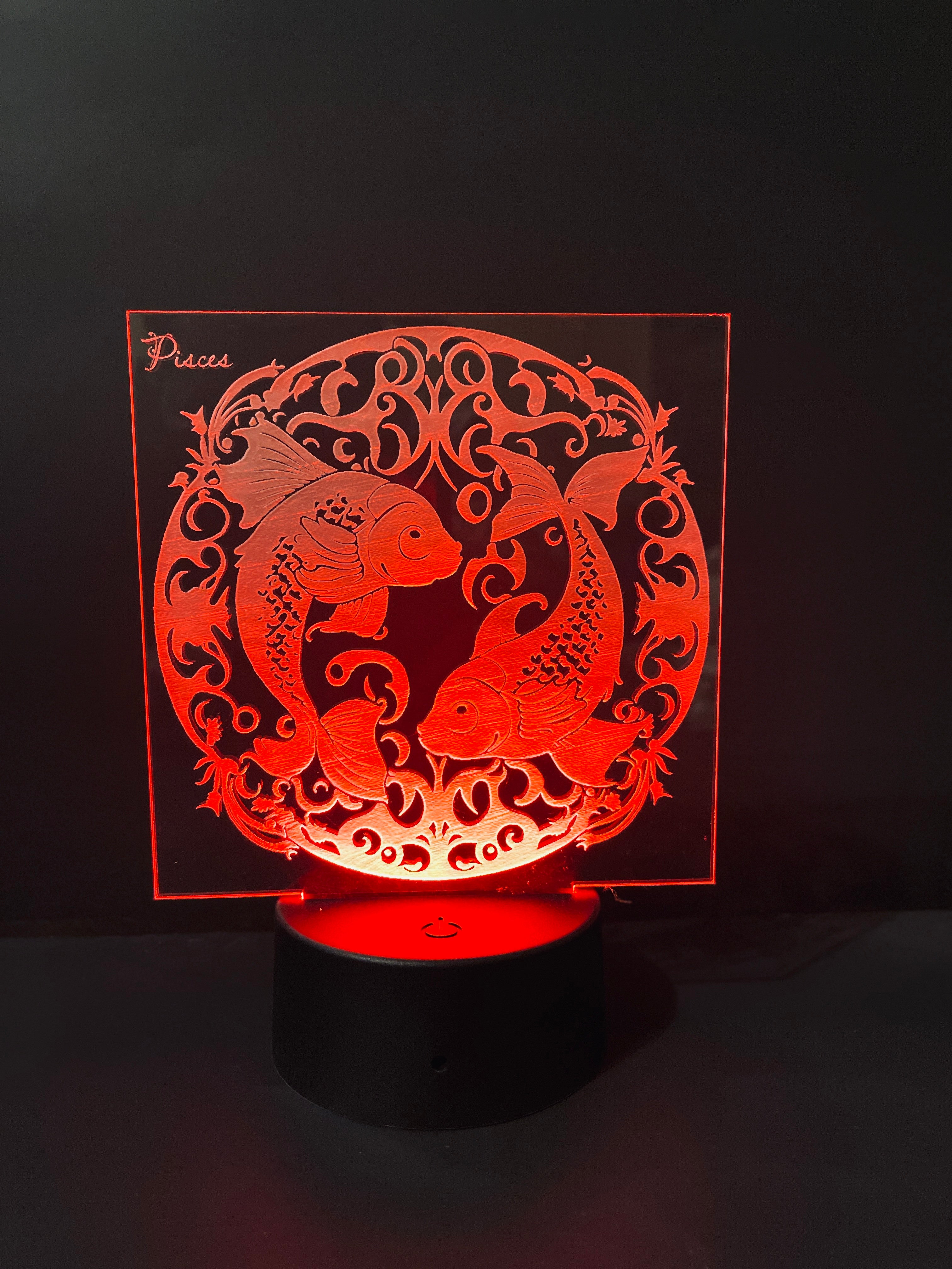 Zodiac Light - Pisces - HartCentered