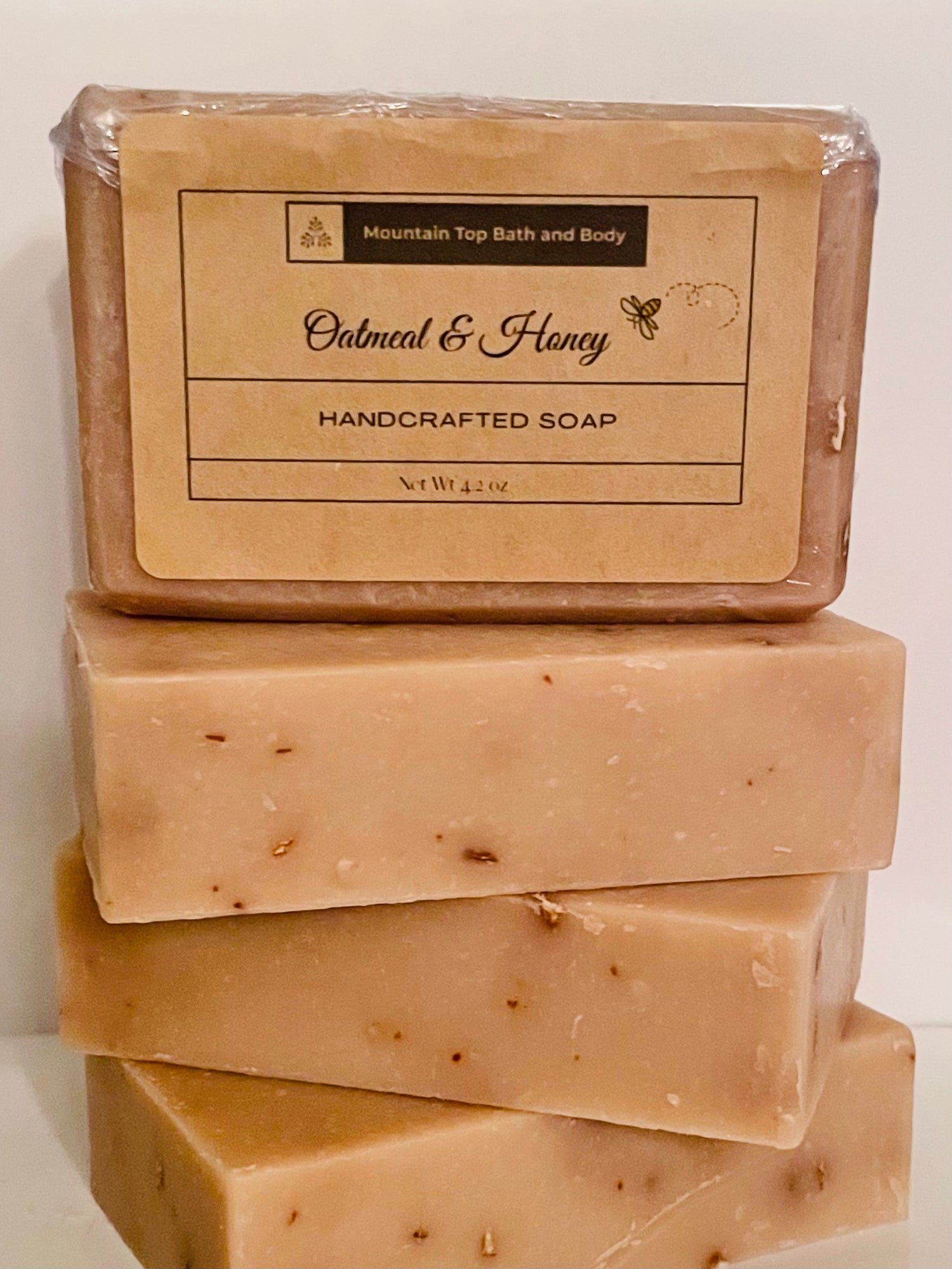 Oatmeal &amp; Honey | Natural Soap - HartCentered