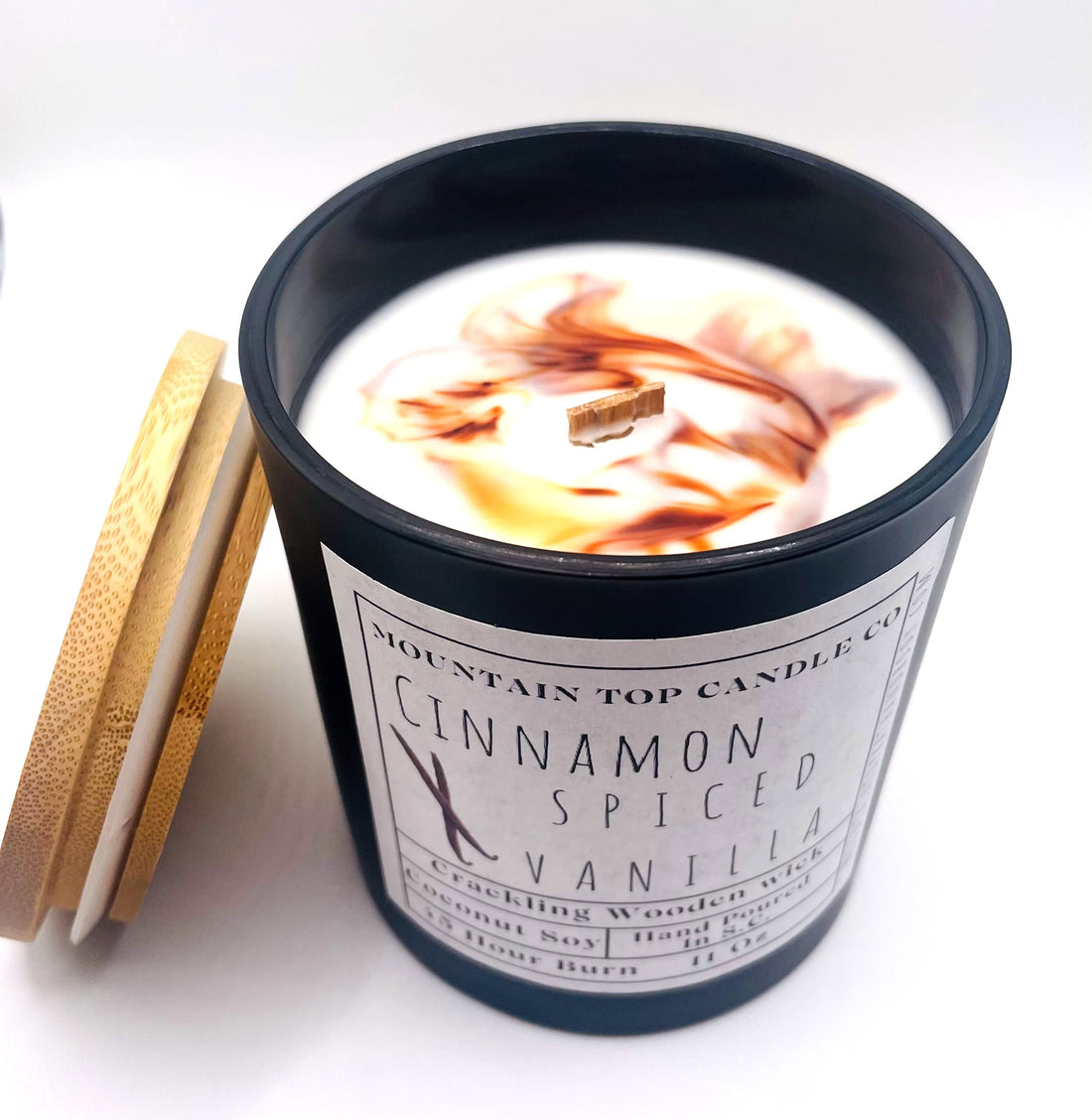 Cinnamon Spiced Vanilla Woodwick - HartCentered