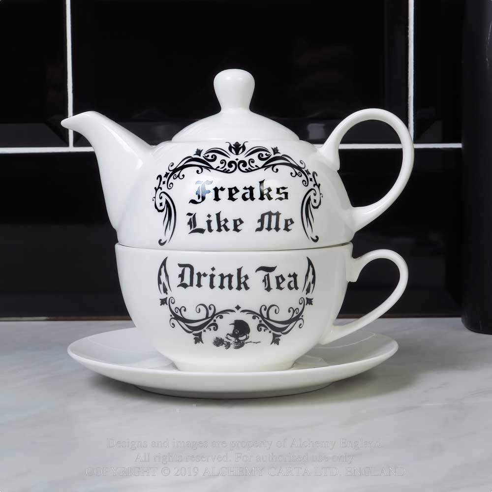 Freaks Like Me Drink Tea Set - HartCentered