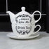 Freaks Like Me Drink Tea Set - HartCentered