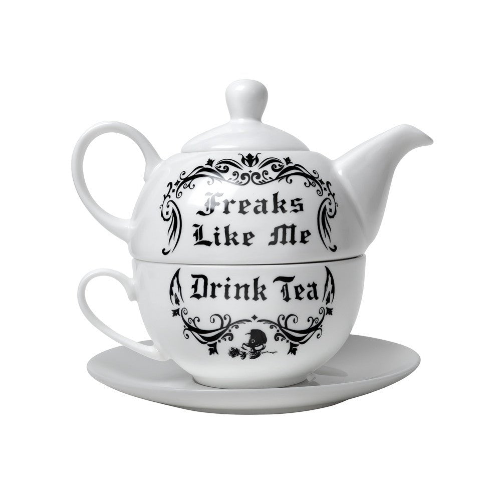 Freaks Like Me Drink Tea Set - HartCentered