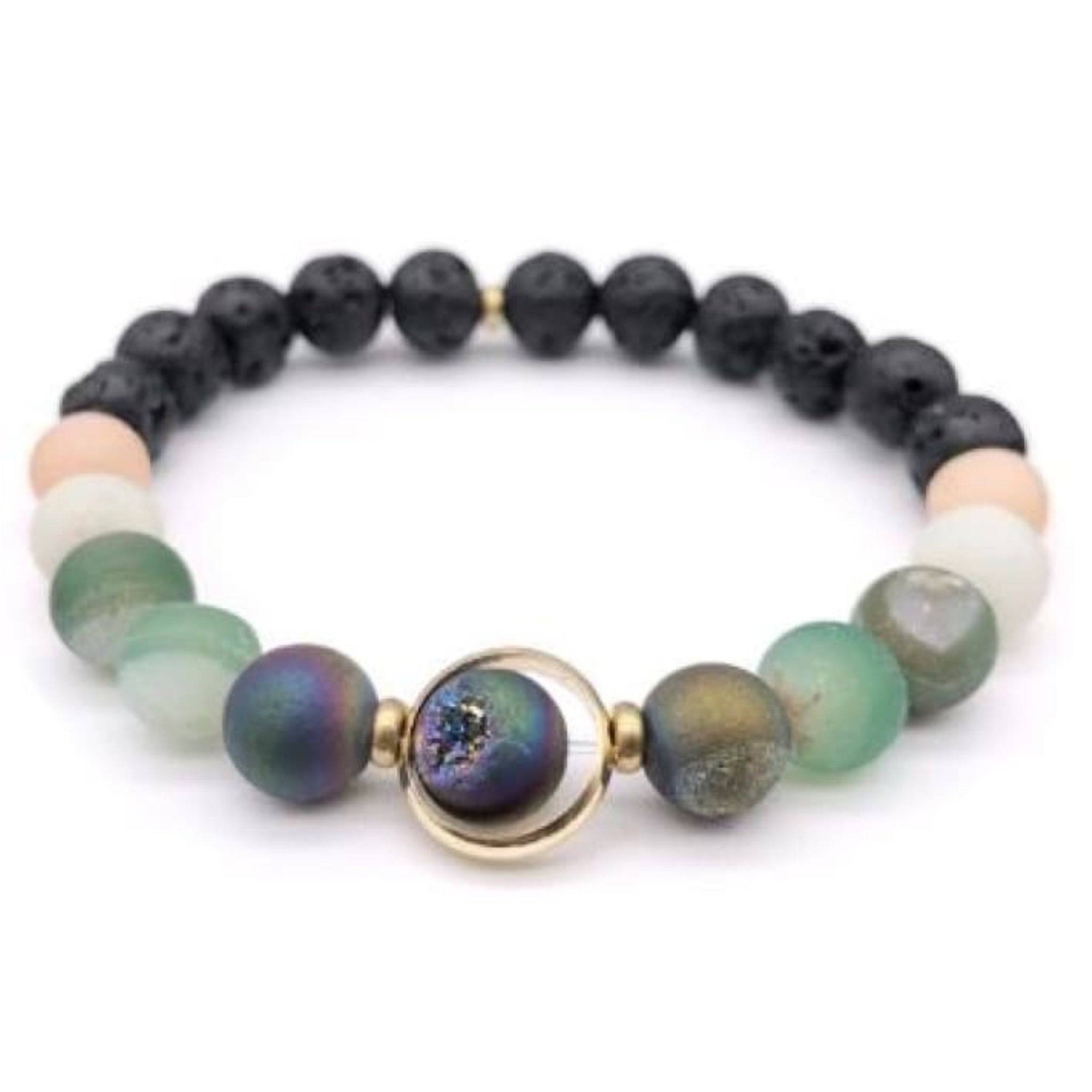 Bohemian Orbital Planet | Essential Oil Bracelet