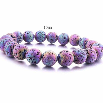 Space Rock Lava Stone | Essential Oil Bracelet