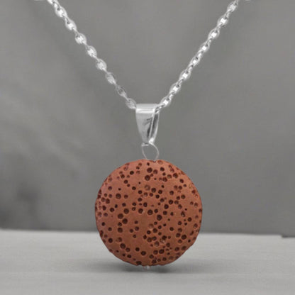 Red Lava Stone | Essential Oil Necklace