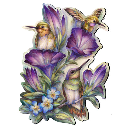 Hummingbirds Wall Art by J. Bergsma | Wildlife Décor