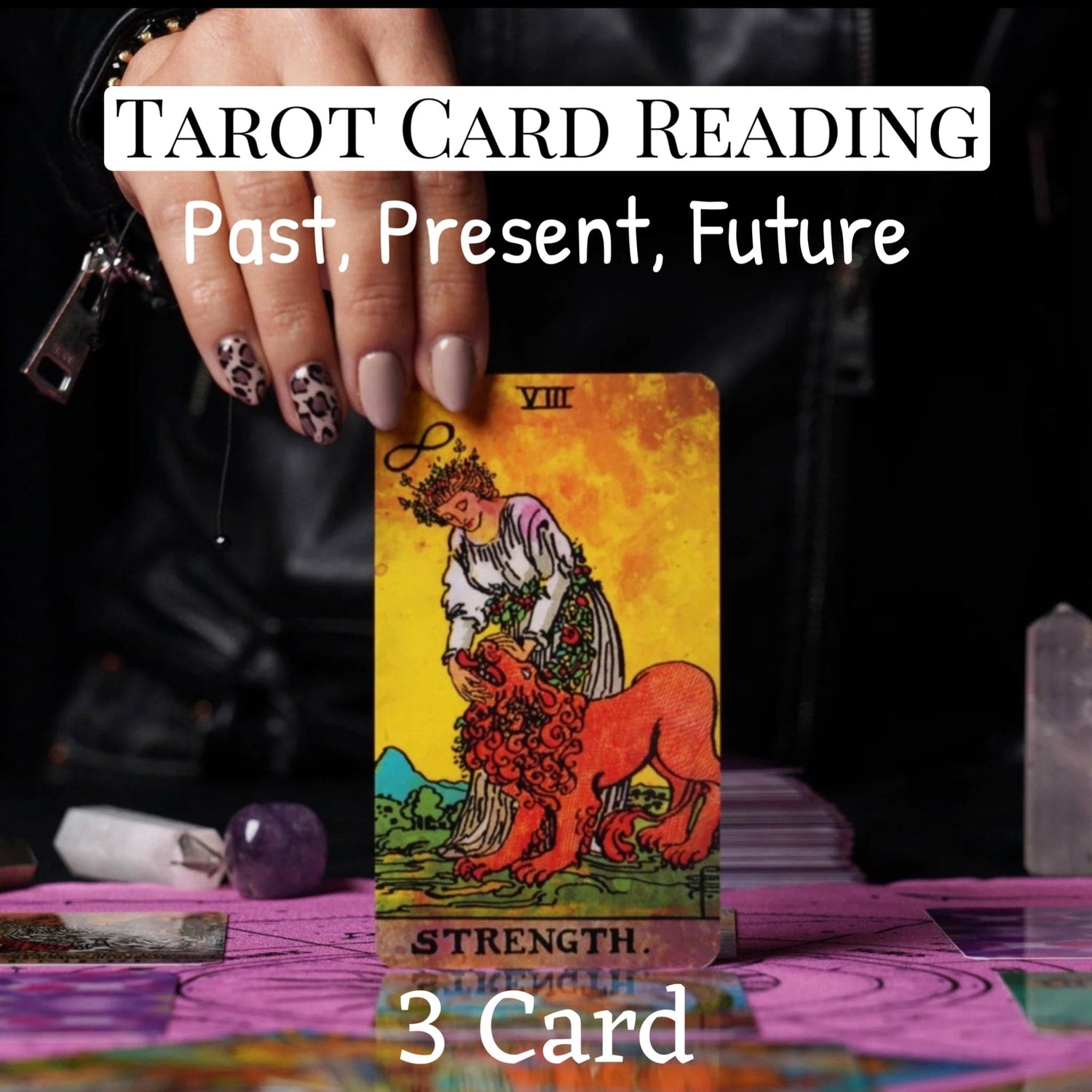 Tarot Card Reading | 3-Card Spread | Past, Present, Future