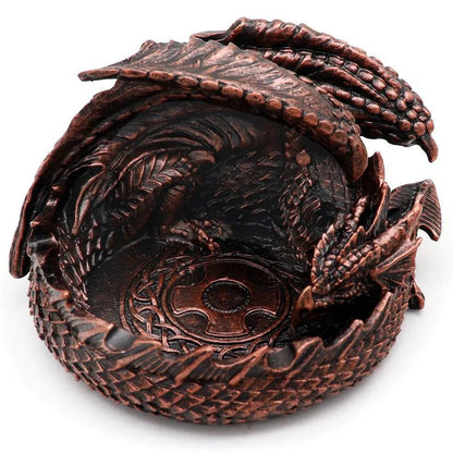 Dragon Guard Dice Set - Antique Copper