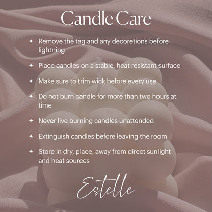 Big Rose Basket Candle - HartCentered