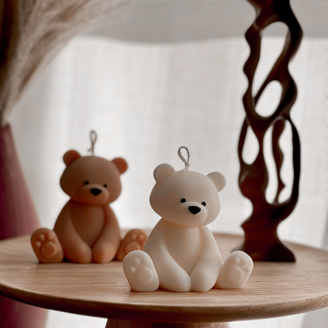 Teddy Bear Candle - HartCentered