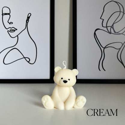 Teddy Bear Candle - HartCentered