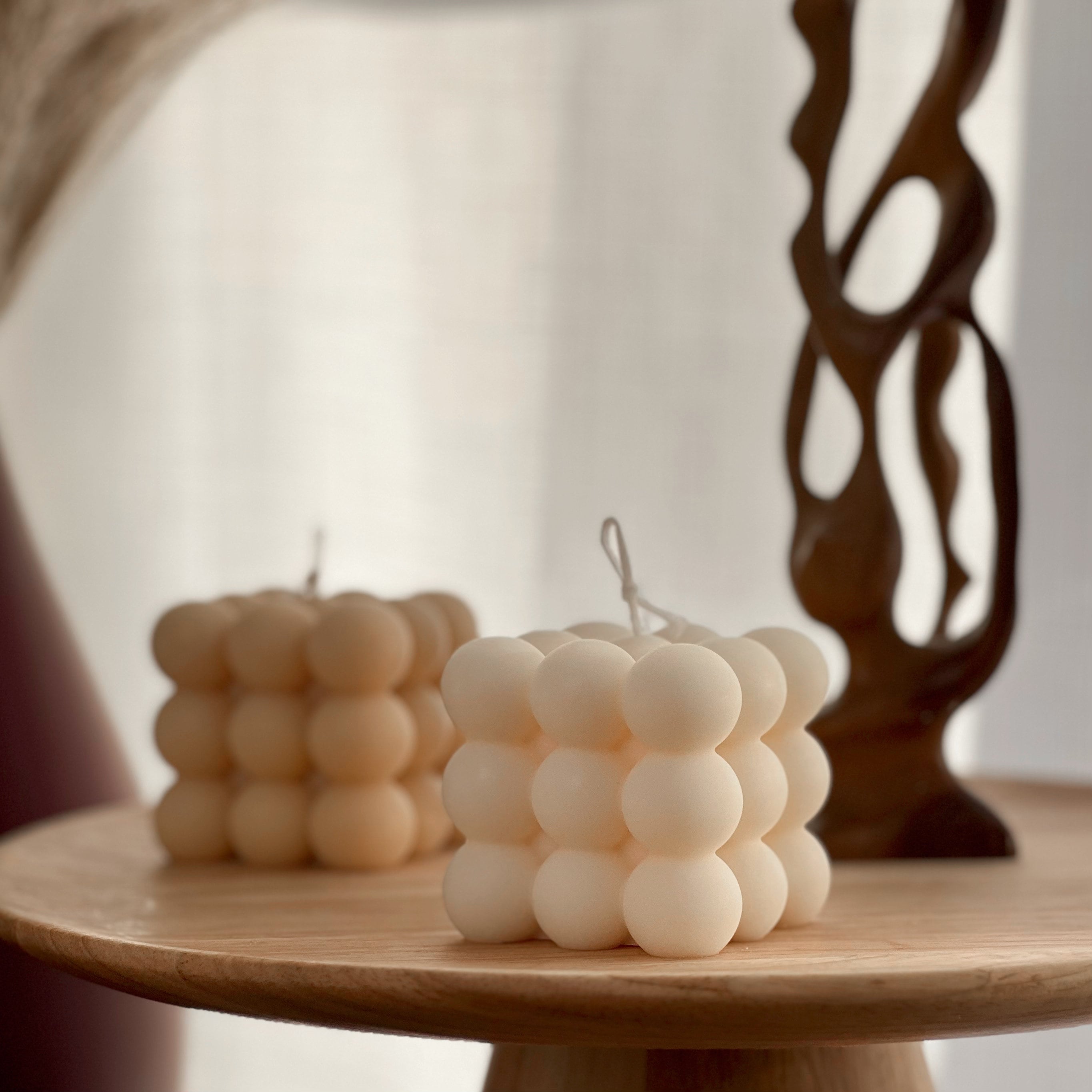 Bubble Cube Candle - HartCentered