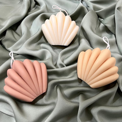 Scallop Shell Candle - HartCentered