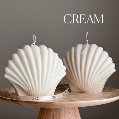 Huge Sea Shell Candle - HartCentered