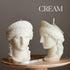 Huge Hera Goddess Bust Candle - HartCentered