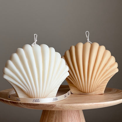 Huge Sea Shell Candle - HartCentered