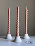 Tall Twisted Taper Candle - HartCentered