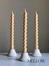 Tall Twisted Taper Candle - HartCentered