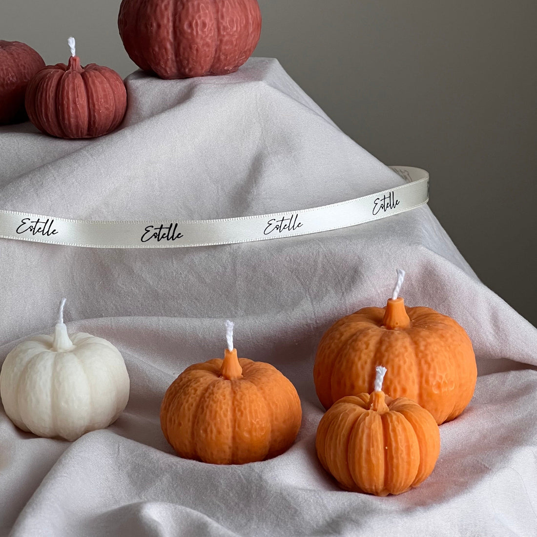 Cute Pumpkin Candle Set - HartCentered