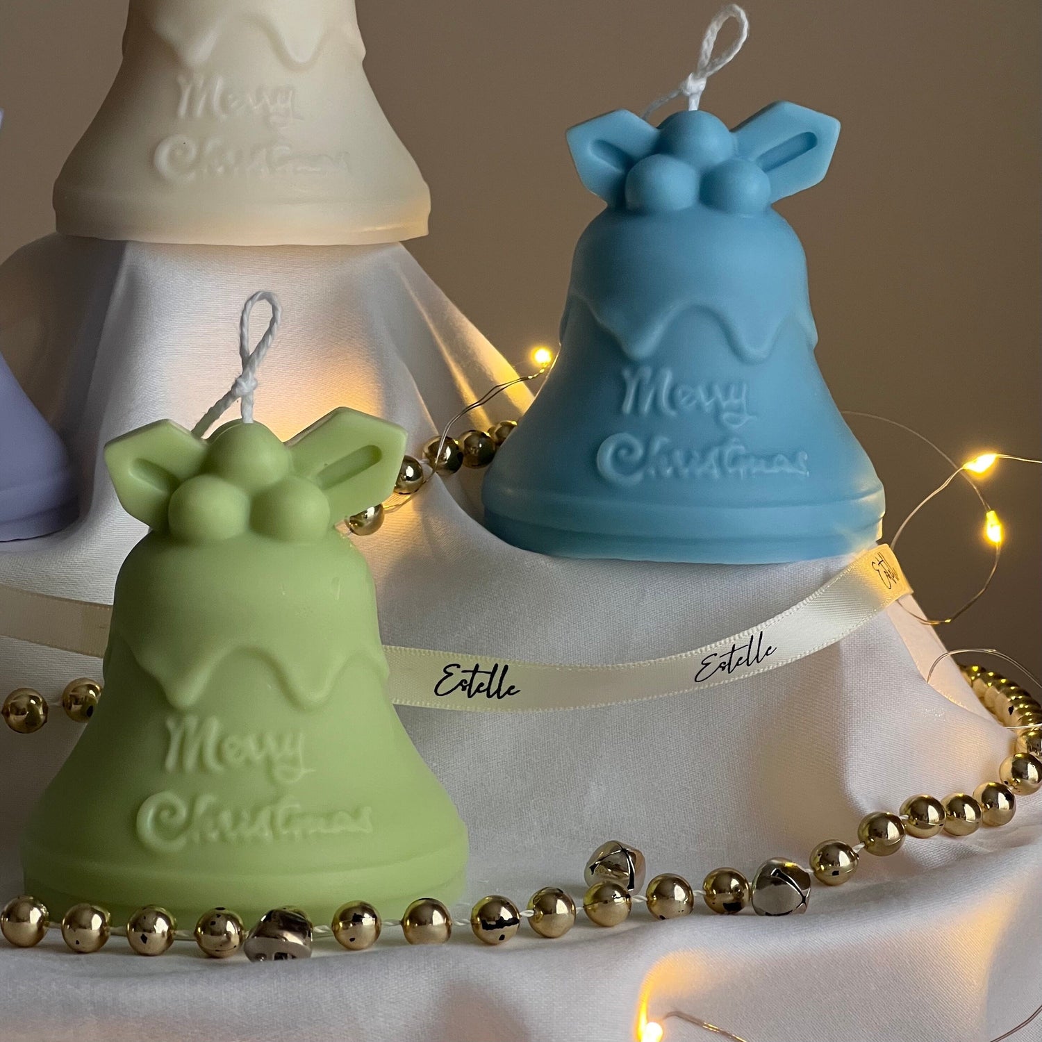 Christmas Bell Candle - HartCentered