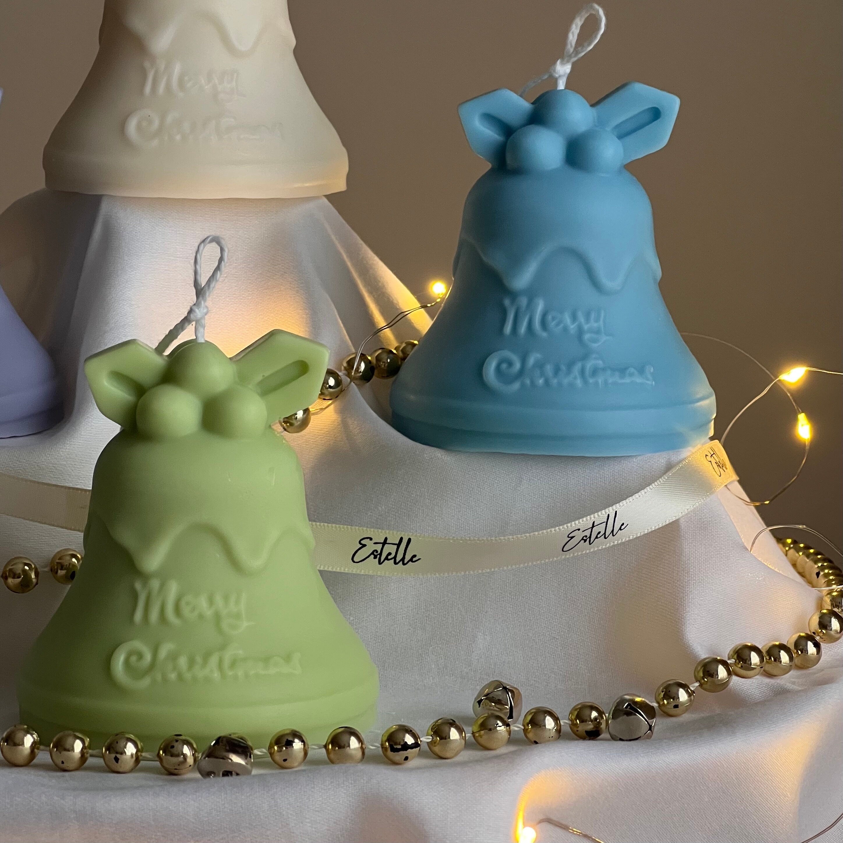 Christmas Bell Candle - HartCentered