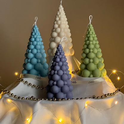 Bubble Christmas Tree Candle - HartCentered