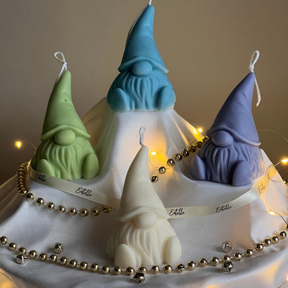 Sitting Gnome Candle - HartCentered