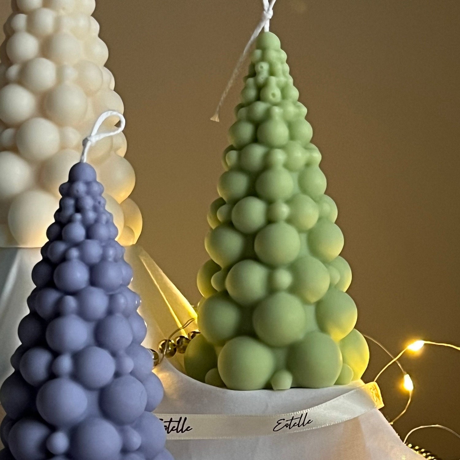 Bubble Christmas Tree Candle - HartCentered