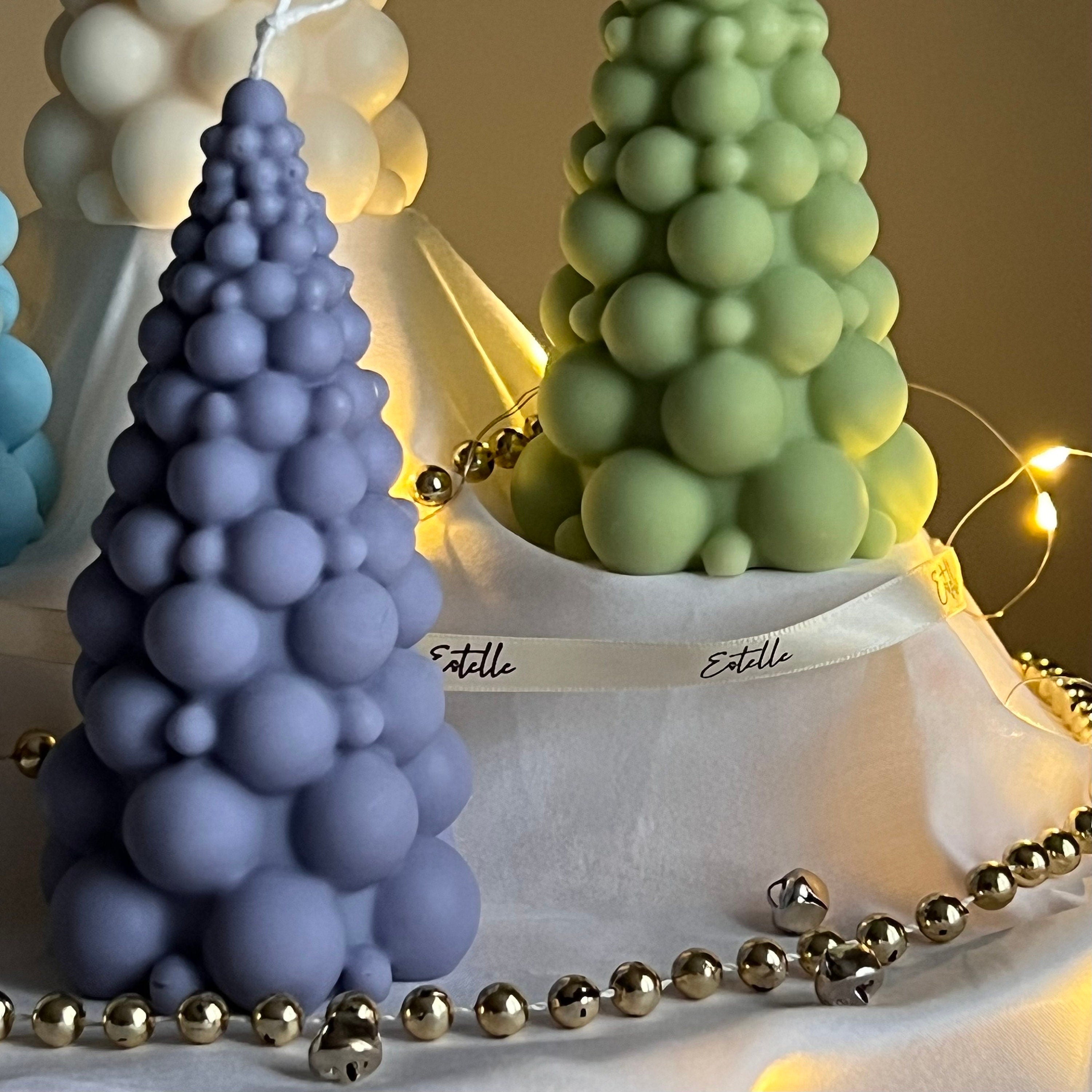 Bubble Christmas Tree Candle - HartCentered